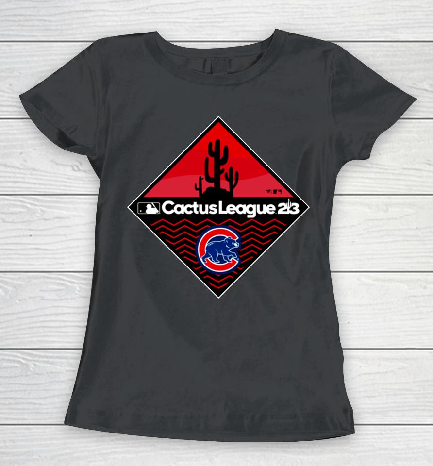 Cactus League Chicago Cubs 2023 Mlb Spring Training Diamond Women T-Shirt