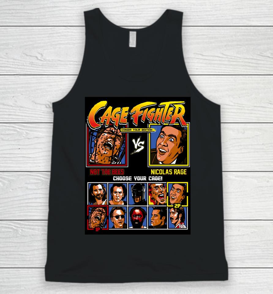 Cage Fighter Conair Tour Edition The Shirt List Unisex Tank Top