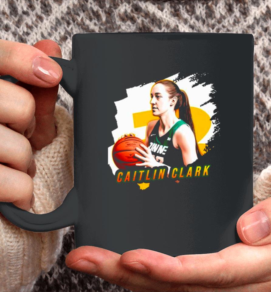 Caitlin Clark Goat Iowa Hawkeyes Ncaa Basketball Player Coffee Mug