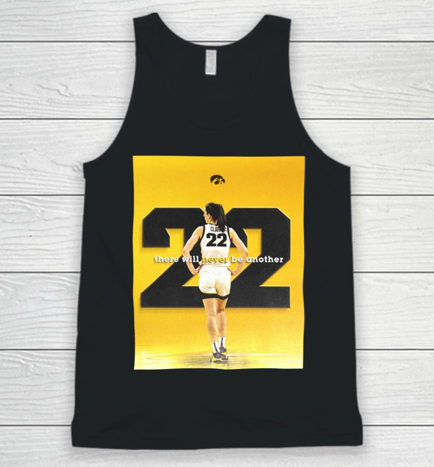 Caitlin Clark There Will Never Be Another 22 Unisex Tank Top