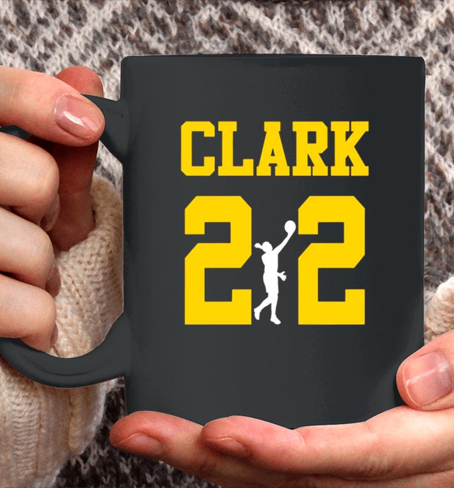 Caitlyn Clark 22 Iowa Hawkeyes Player Ncaa Coffee Mug