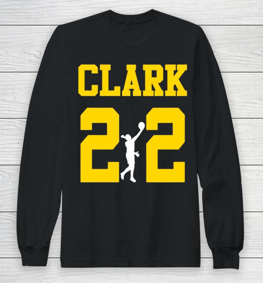 Caitlyn Clark 22 Iowa Hawkeyes Player Ncaa Long Sleeve T-Shirt
