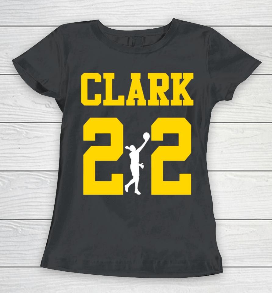 Caitlyn Clark 22 Iowa Hawkeyes Player Ncaa Women T-Shirt