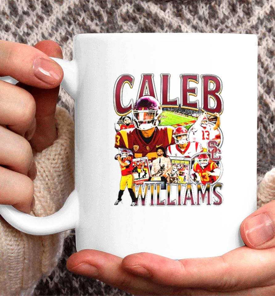 Caleb Williams Player Usc Trojans Football Vintage 2023 Coffee Mug