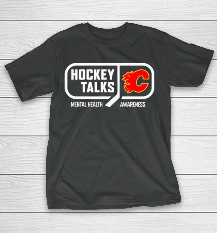 Calgary Hockey Talks Mental Health Awareness T-Shirt