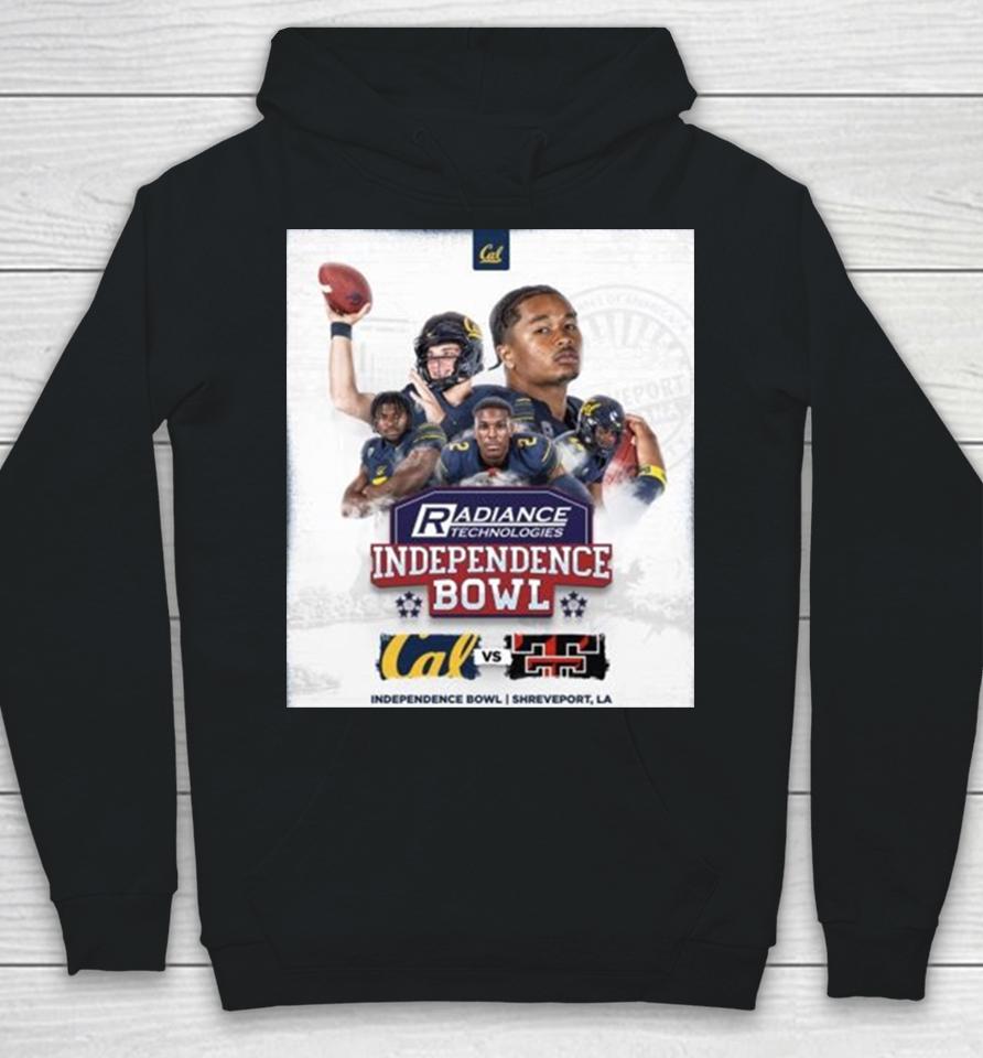 California Golden Bears Vs Texas Tech Red Raiders 2023 Independence Bowl Hoodie