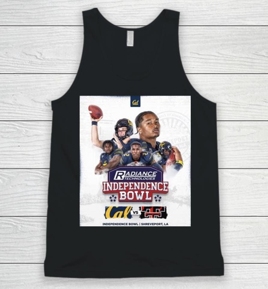 California Golden Bears Vs Texas Tech Red Raiders 2023 Independence Bowl Unisex Tank Top