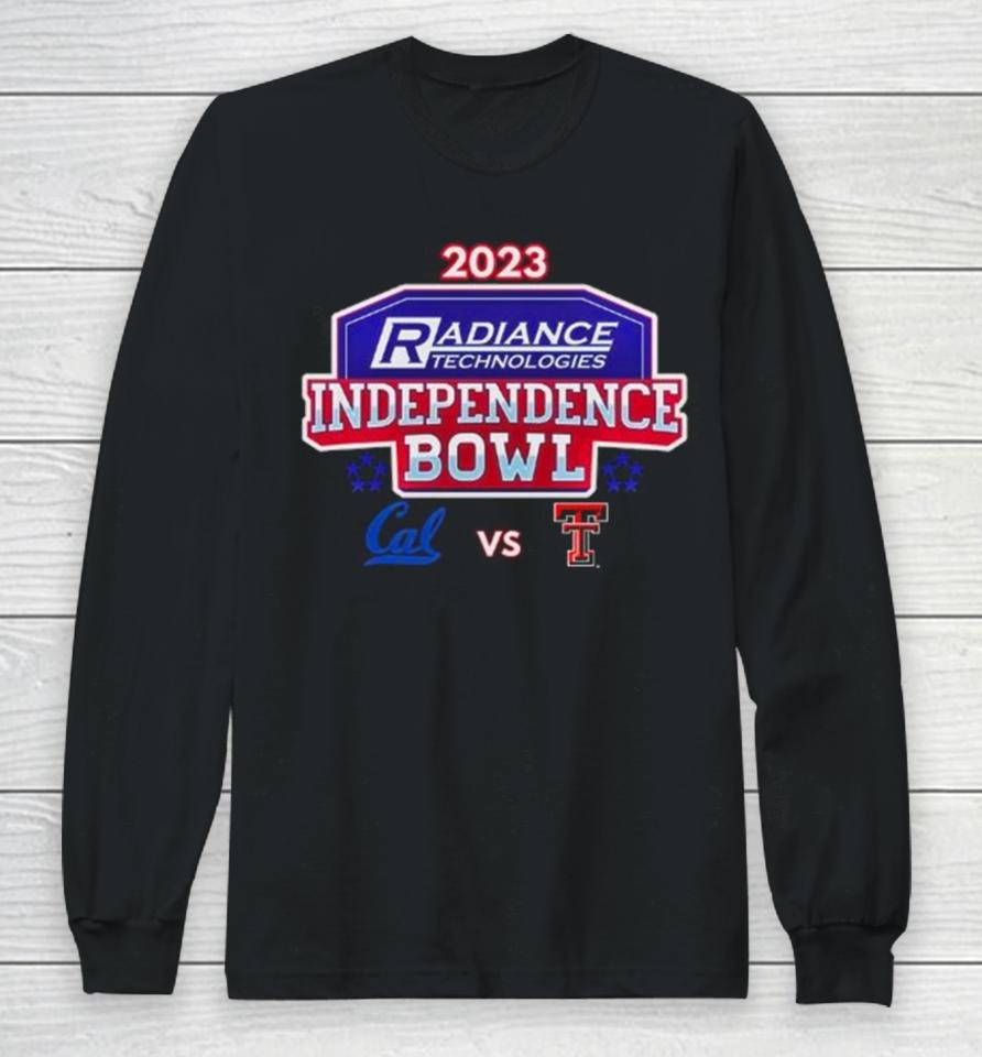 California Golden Bears Vs Texas Tech Red Raiders 2023 Radiance Technologies Independence Bowl Long Sleeve T-Shirt