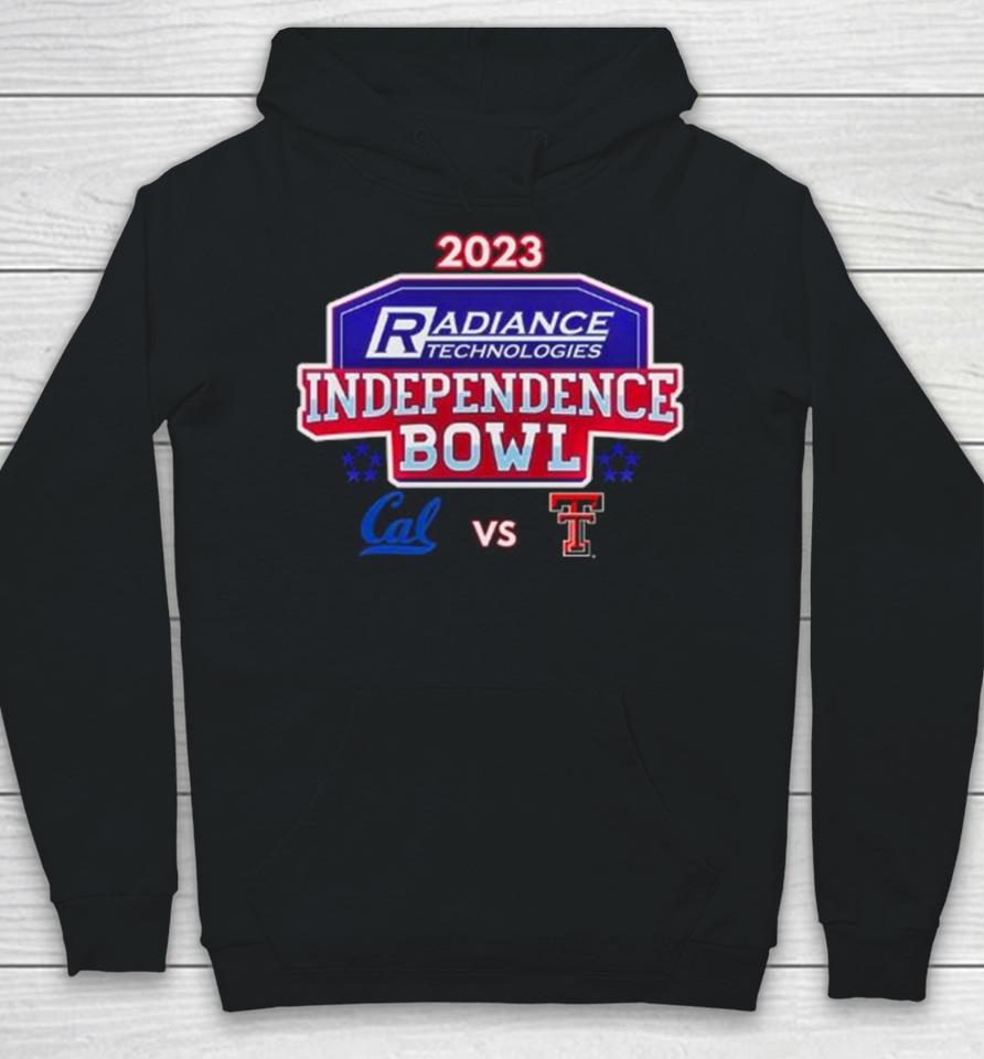 California Golden Bears Vs Texas Tech Red Raiders 2023 Radiance Technologies Independence Bowl Hoodie