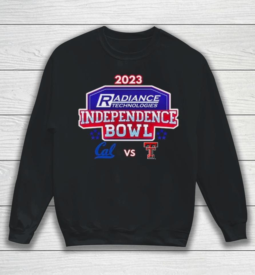California Golden Bears Vs Texas Tech Red Raiders 2023 Radiance Technologies Independence Bowl Sweatshirt