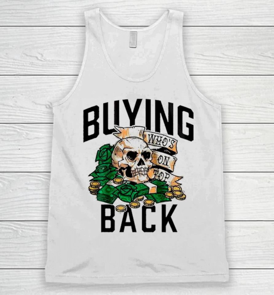 Call Of Duty Merch Buying Back Unisex Tank Top
