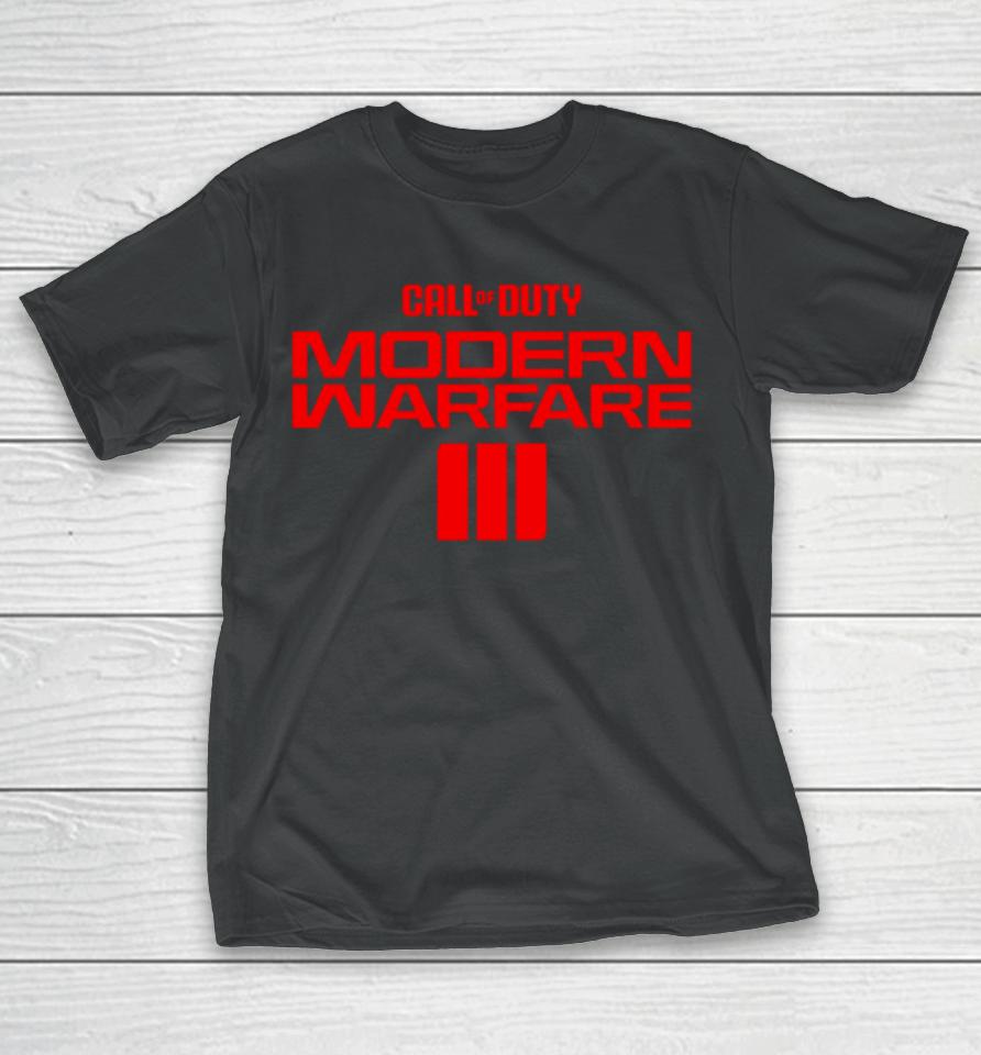 Call Of Duty Modern Warfare Iii Logo T-Shirt