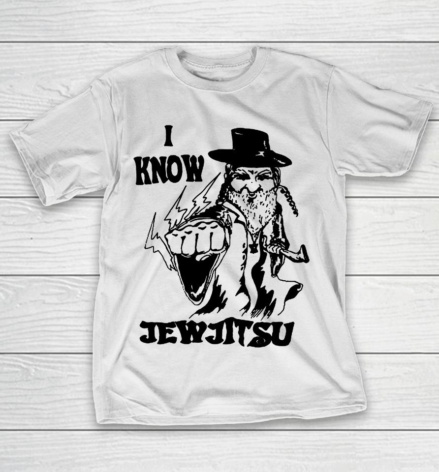 Calle Delfino I Know Jew Jitsu T-Shirt