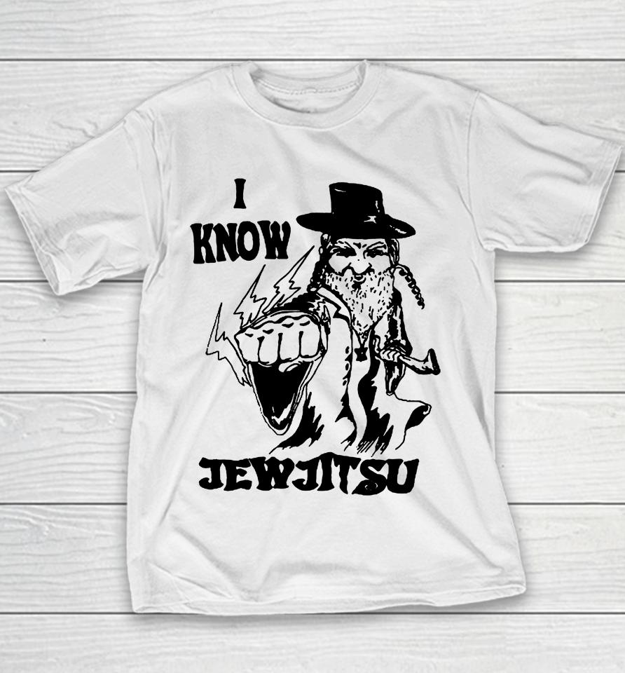 Calle Delfino I Know Jew Jitsu Youth T-Shirt