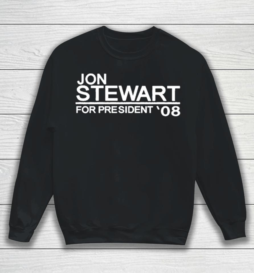 Callforcongress Jon Stewart For President’08 Sweatshirt
