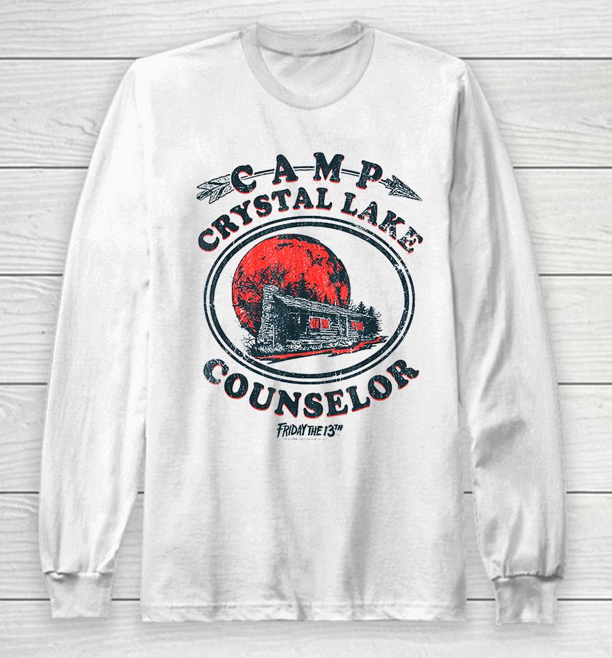 Camp Crystal Lake Counselor Long Sleeve T-Shirt