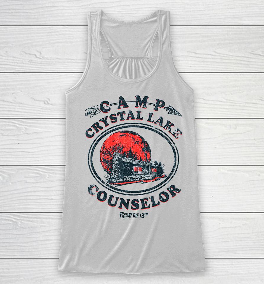 Camp Crystal Lake Counselor Racerback Tank