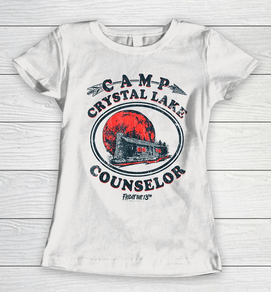 Camp Crystal Lake Counselor Women T-Shirt