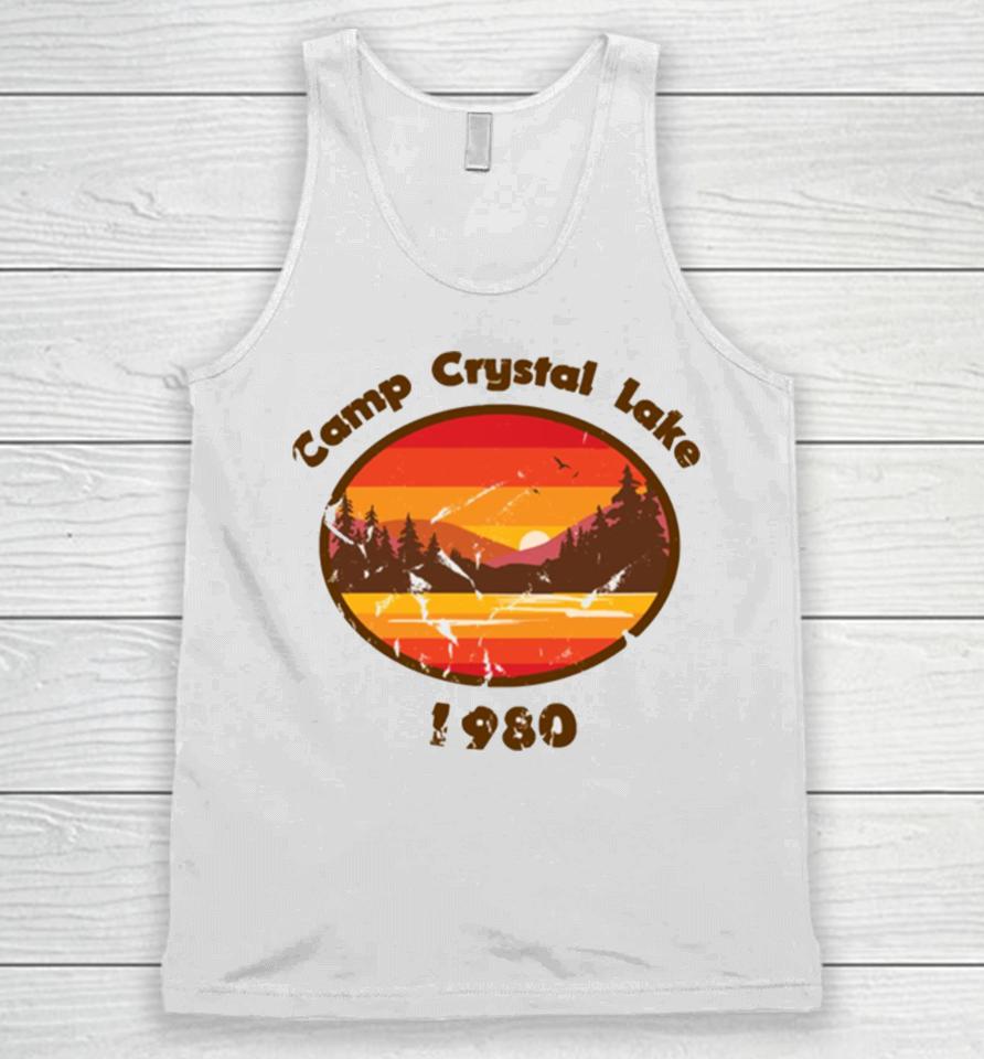Camp Crystal Lake Friday 13Th Vintage Movie Unisex Tank Top