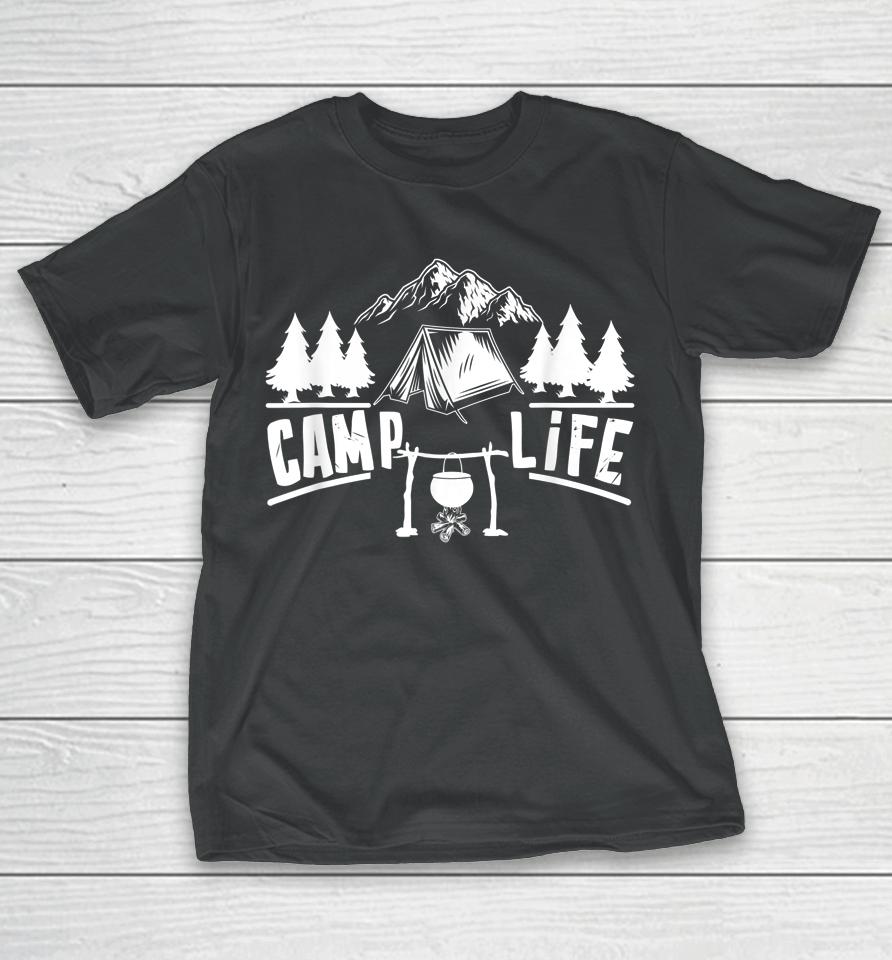 Camp Life Cool Camping T-Shirt