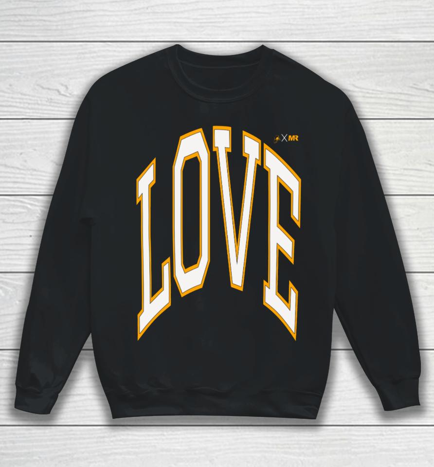Campeche Collective Jordan Love Collegiate Vintage Sweatshirt