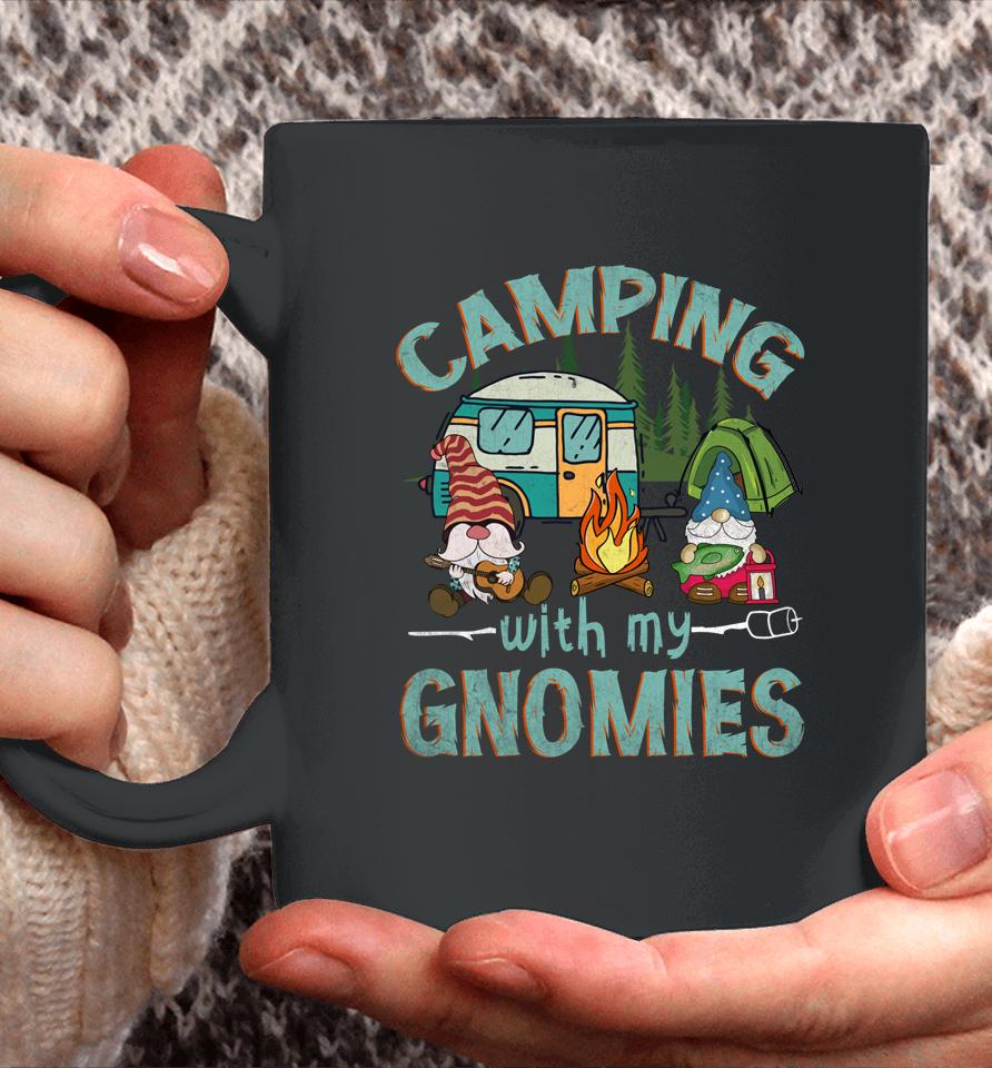 Camping With My Gnomies Coffee Mug