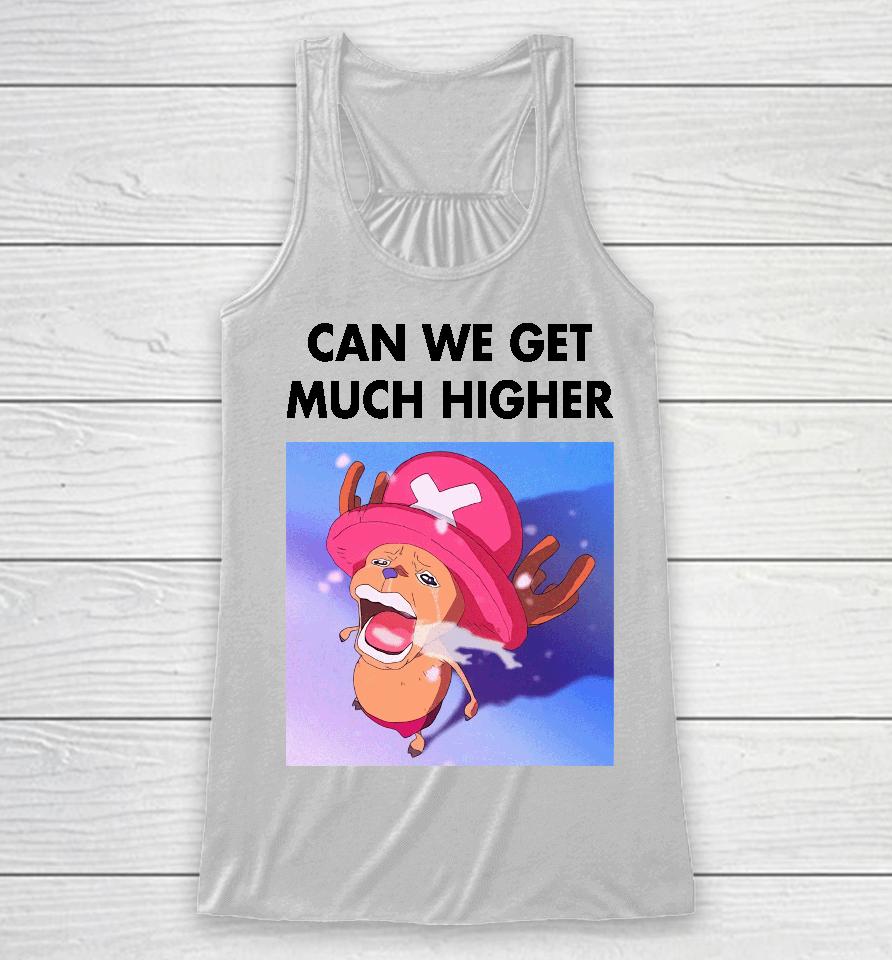 Can We Get Much Higher One Piece Racerback Tank