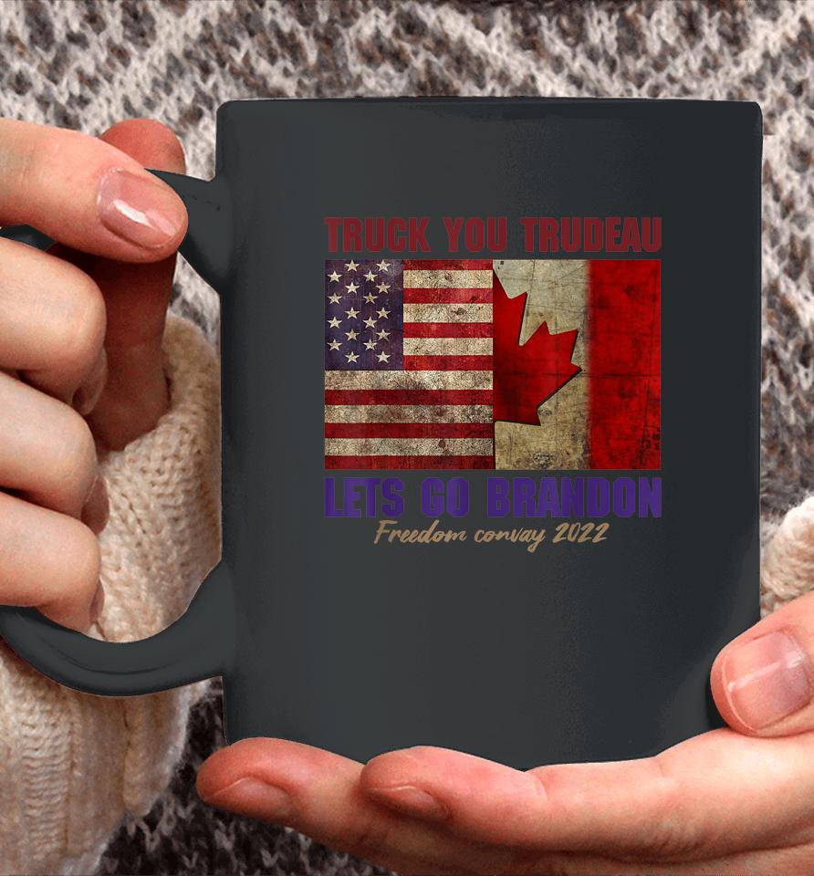 Canada Freedom Convoy 2022 Support Canadian Truckers Coffee Mug