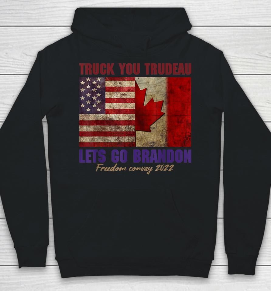 Canada Freedom Convoy 2022 Support Canadian Truckers Hoodie