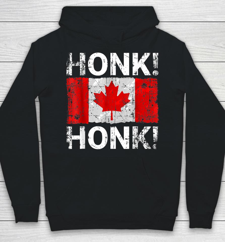 Canada Freedom Convoy 2022 Truckers Honk Honk Hoodie