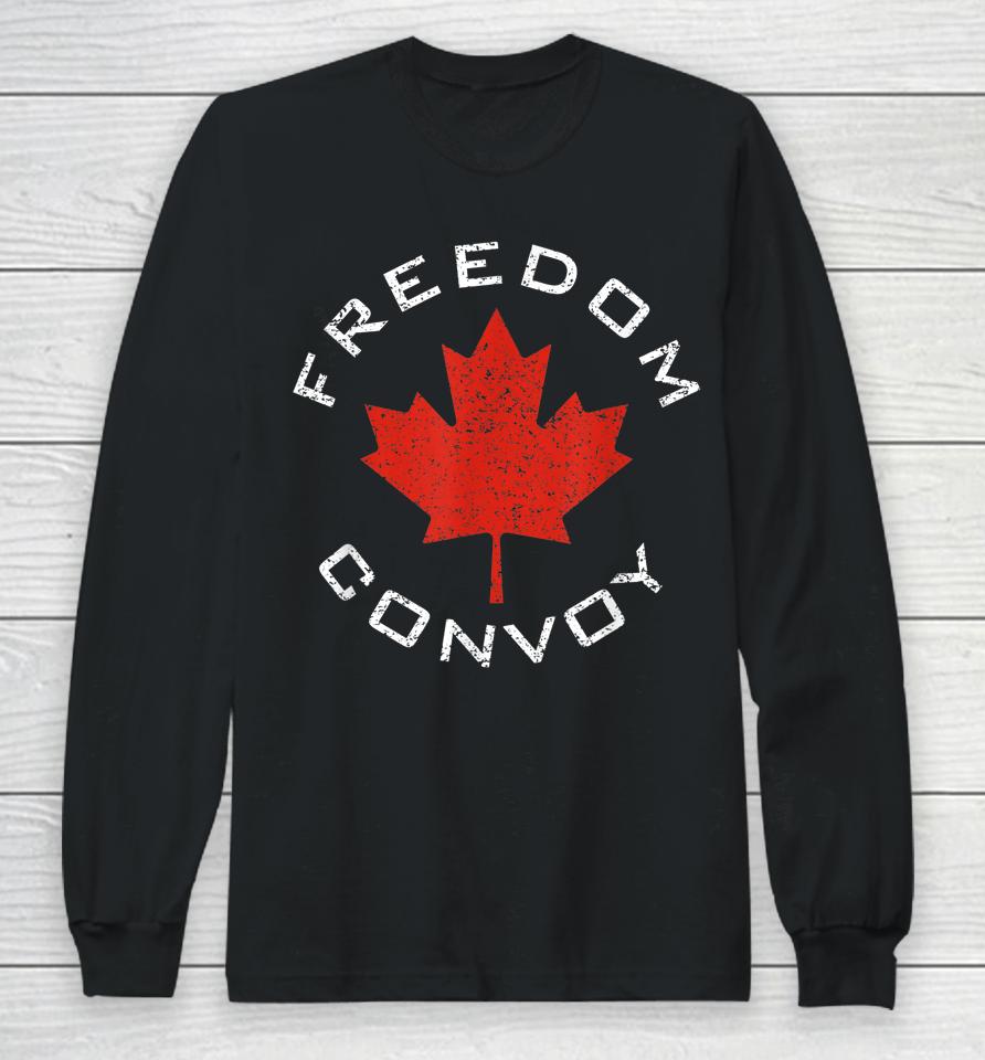 Canada Freedom Convoy Long Sleeve T-Shirt