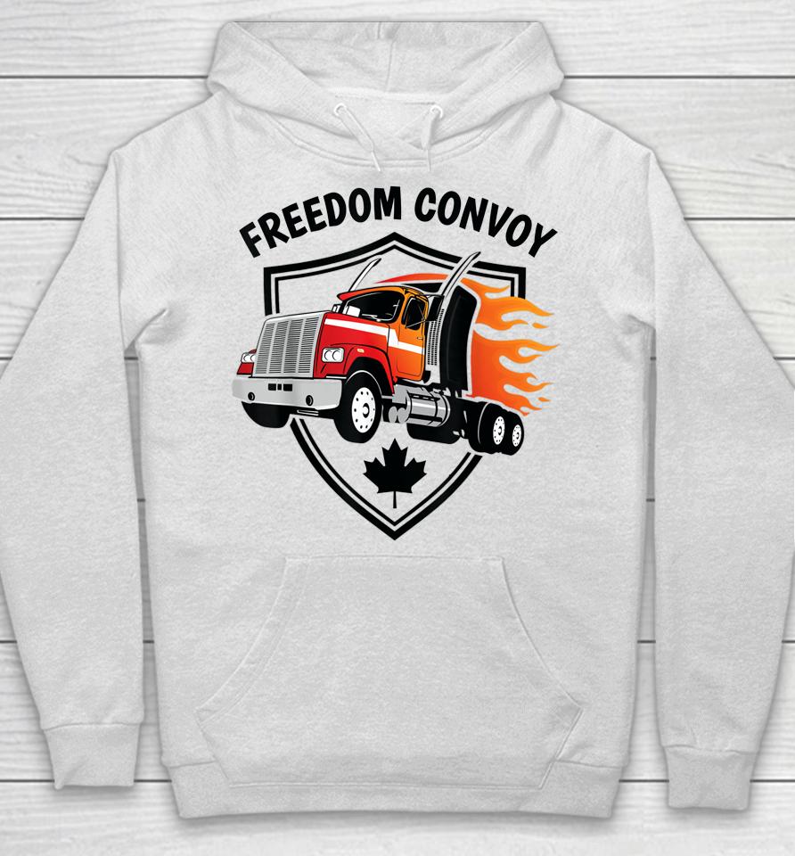 Canadian Truckers Rule Freedom Convoy 2022 Hoodie