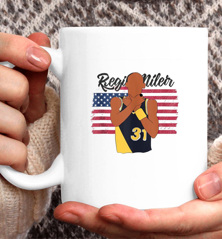 Candace Parker Reggie Miller Choke American Flag Coffee Mug