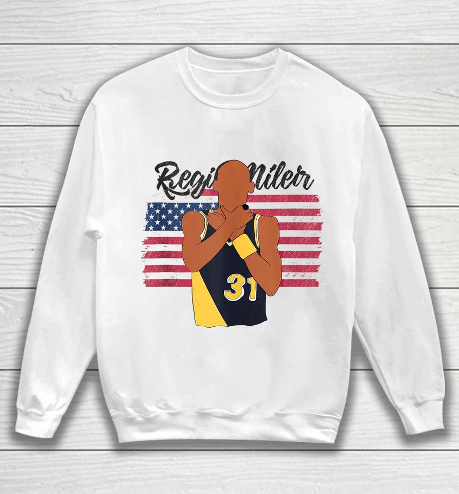 Candace Parker Reggie Miller Choke American Flag Sweatshirt