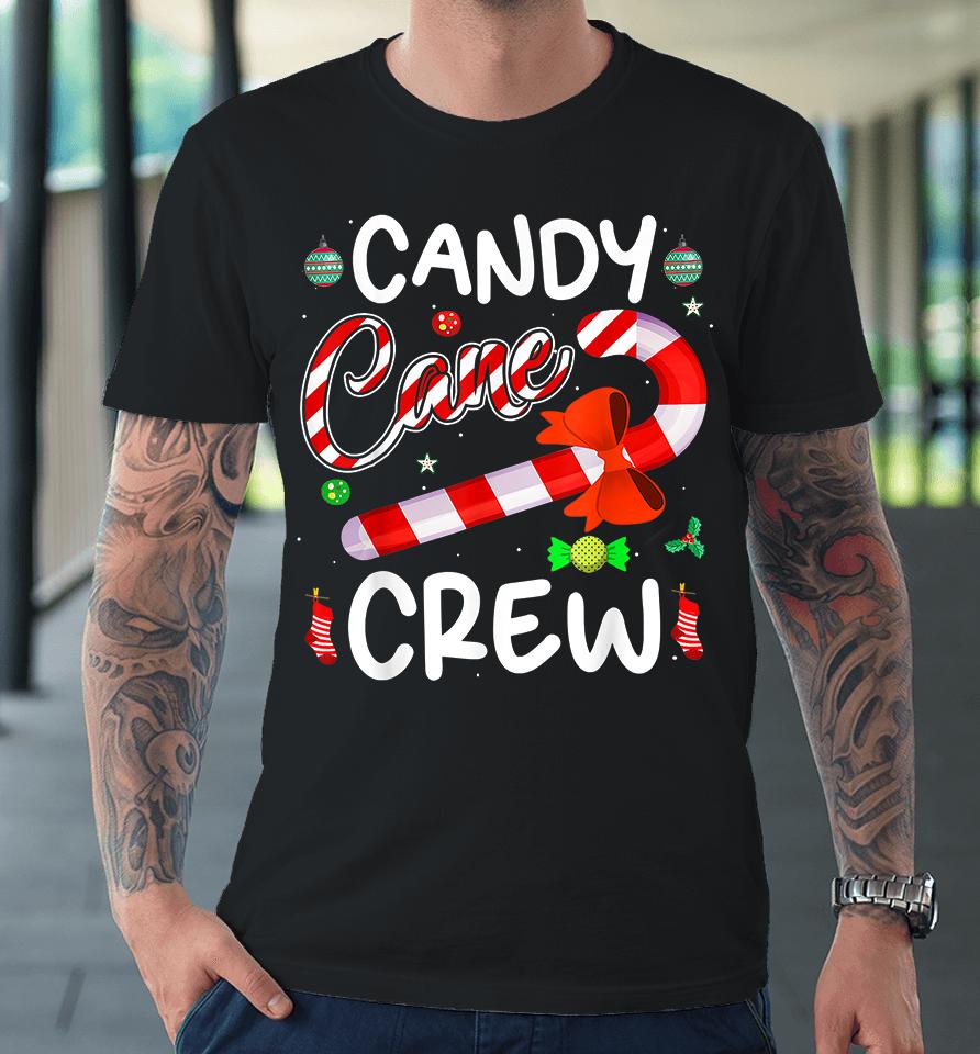 Candy Cane Crew Christmas Premium T-Shirt
