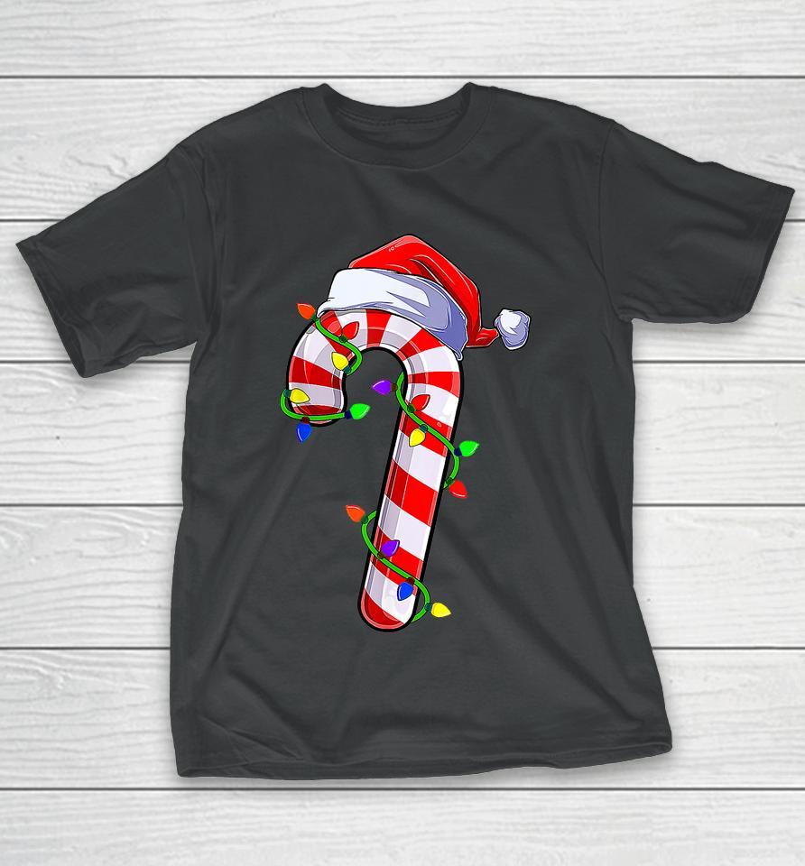 Candy Cane Crew Santa Christmas 2022 T-Shirt