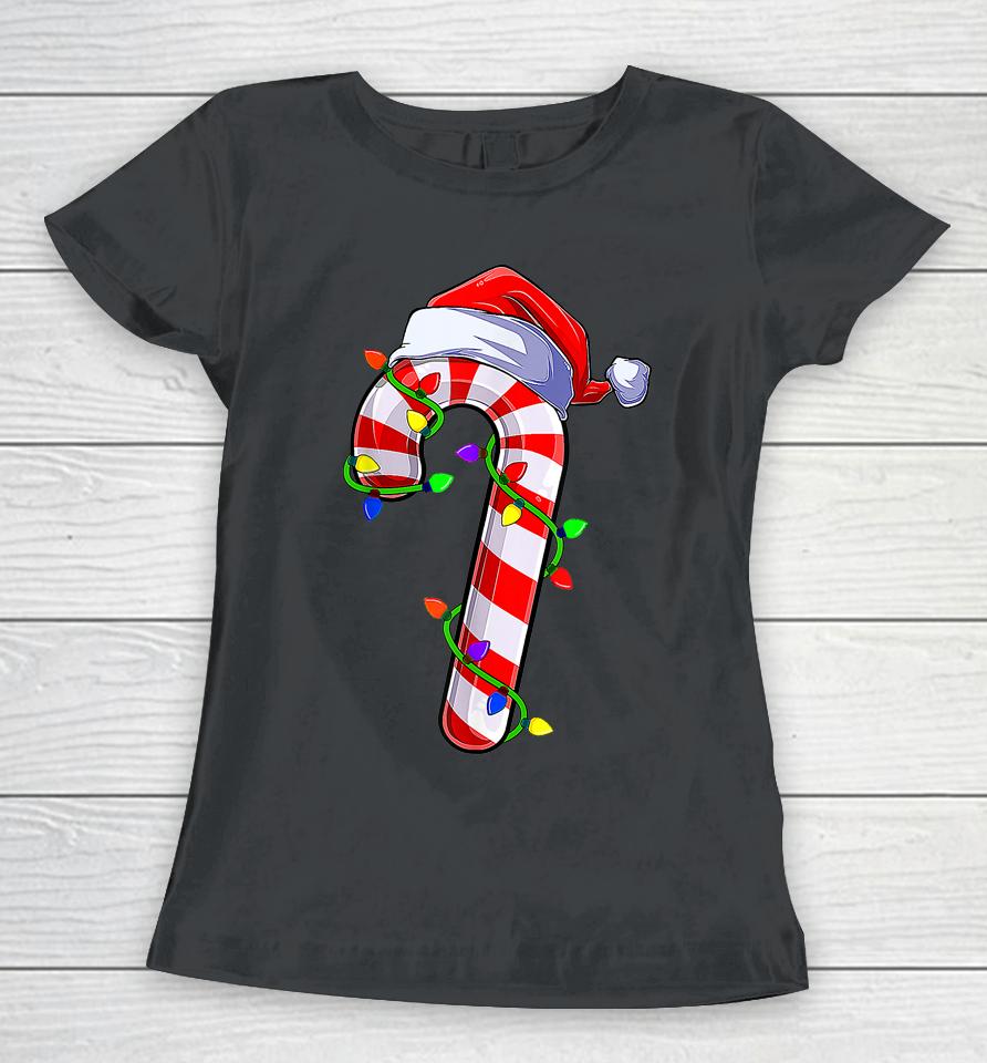 Candy Cane Crew Santa Christmas 2022 Women T-Shirt