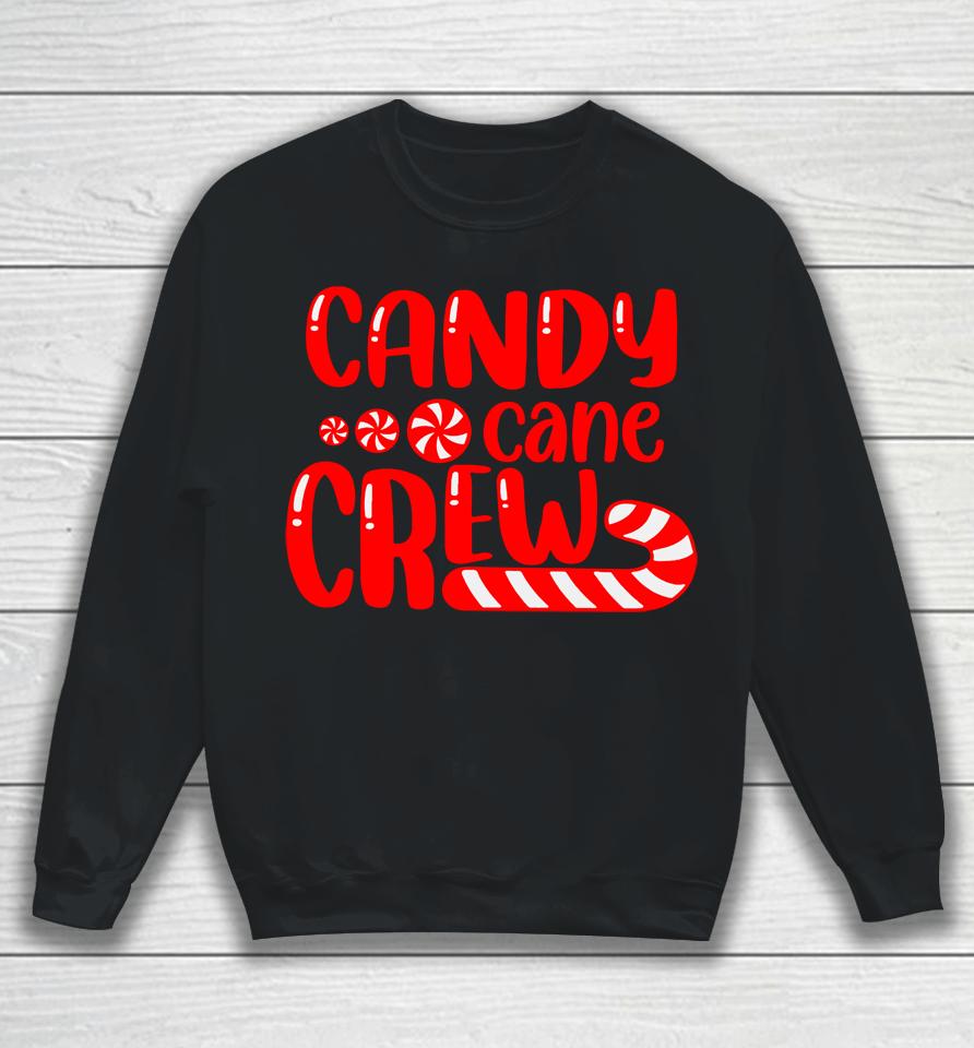 Candy Cane Crew Sweatshirt