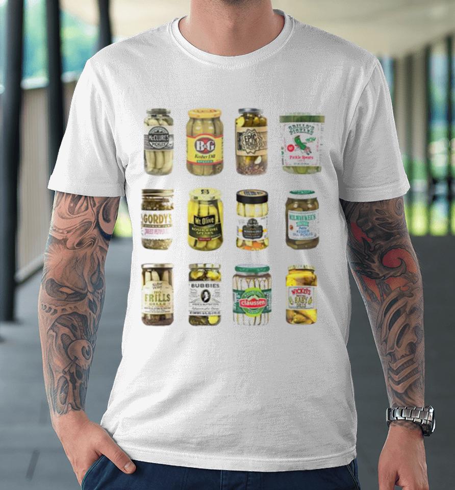 Canned Pickles Pickle Lovers Premium T-Shirt