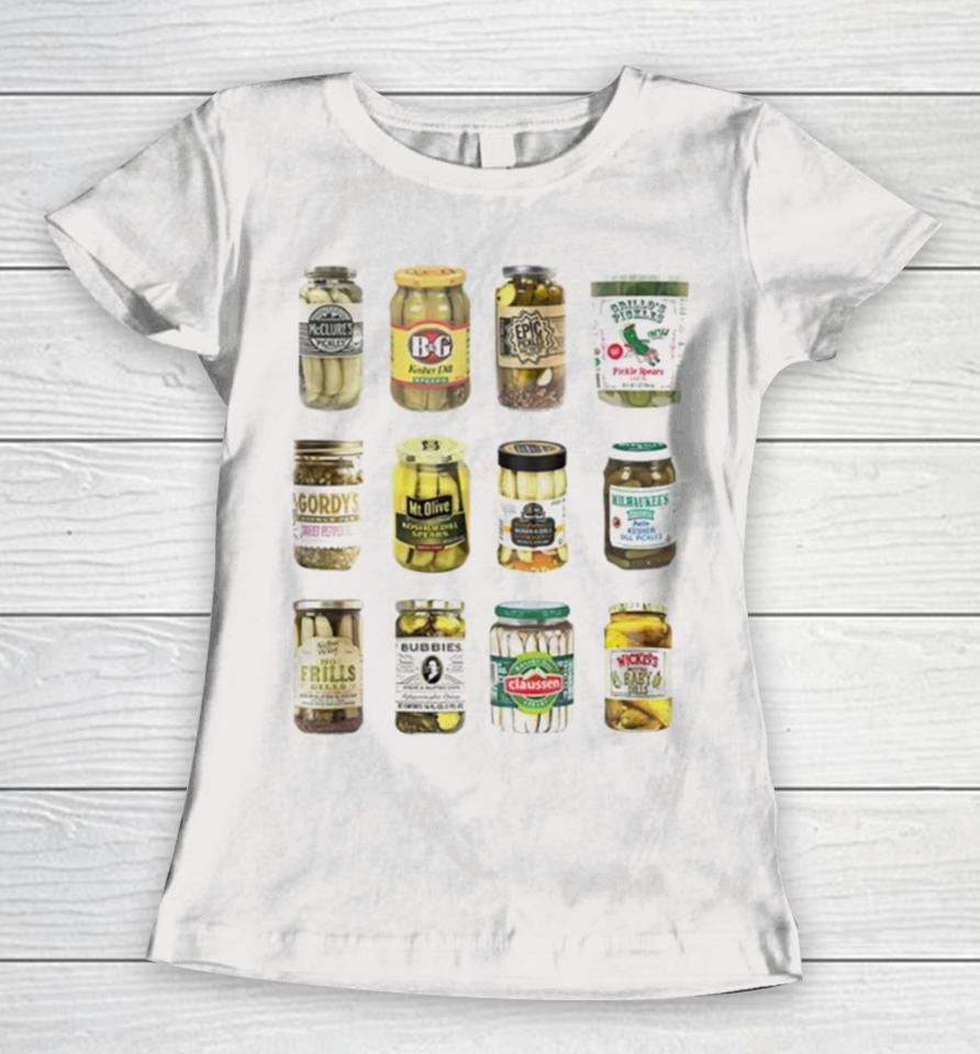 Canned Pickles Pickle Lovers Women T-Shirt