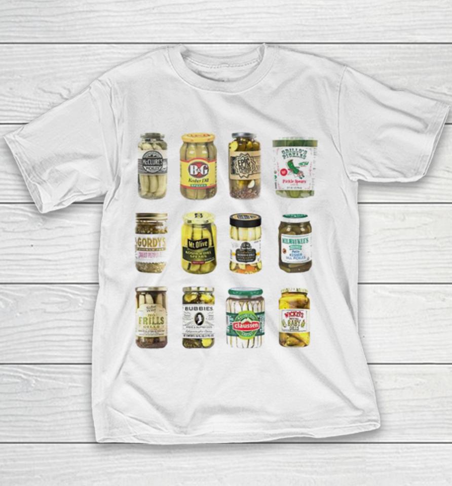 Canned Pickles Pickle Lovers Youth T-Shirt