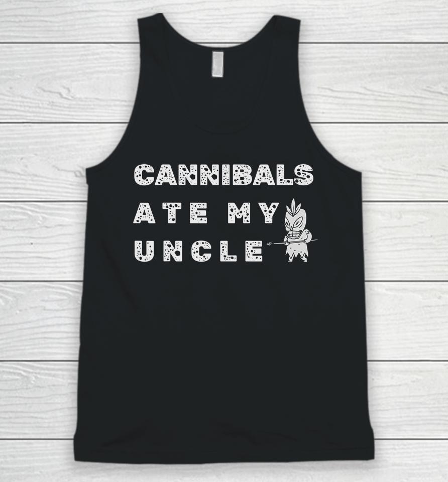Cannibals Ate My Uncle Biden Trump Saying Funny Unisex Tank Top