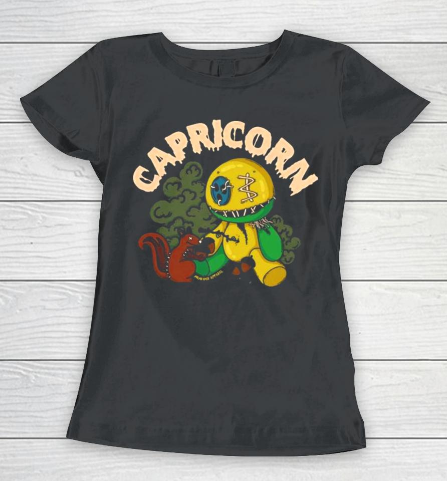 Capricorn Voodoo Doll Women T-Shirt