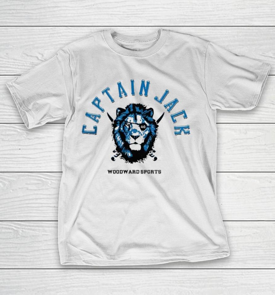 Captain Jack Woodward Sports Detroit Lions T-Shirt