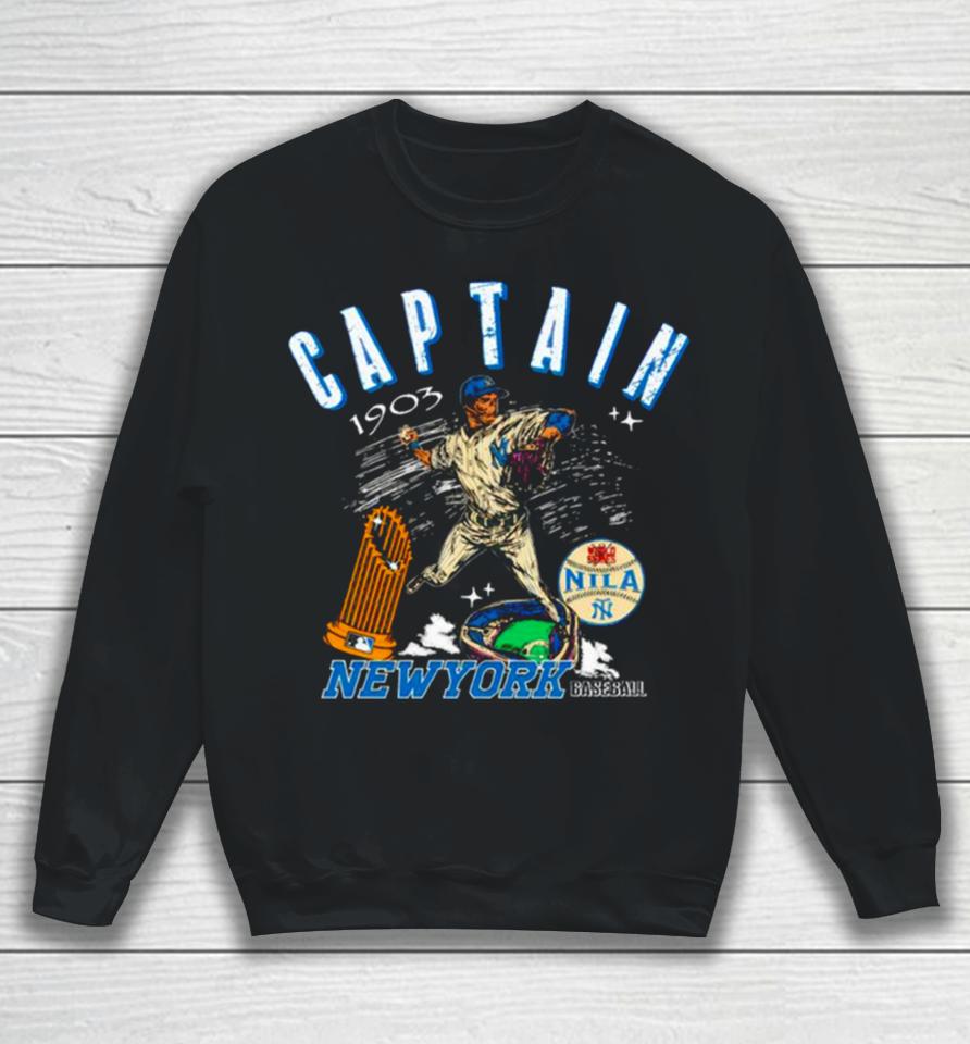 Captain New York Yankees Baseball 1903 Vintage Sweatshirt