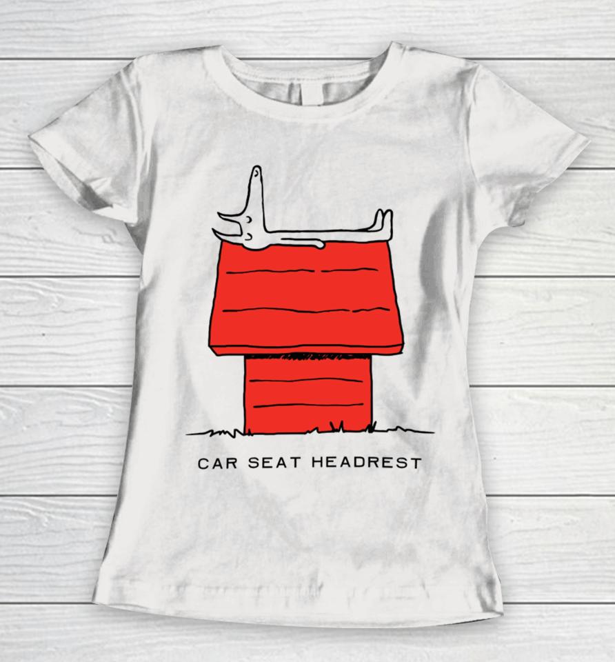 Car Seat Headrest Doghouse Twin Fantasy Women T-Shirt