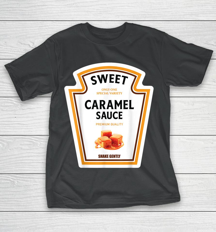 Caramel Sauce Halloween 2023 Costume Family Ketchup Mustard T-Shirt