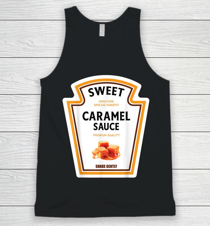 Caramel Sauce Halloween 2023 Costume Family Ketchup Mustard Unisex Tank Top