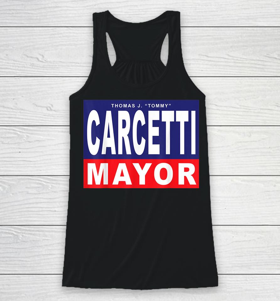 Carcetti For Mayor Racerback Tank