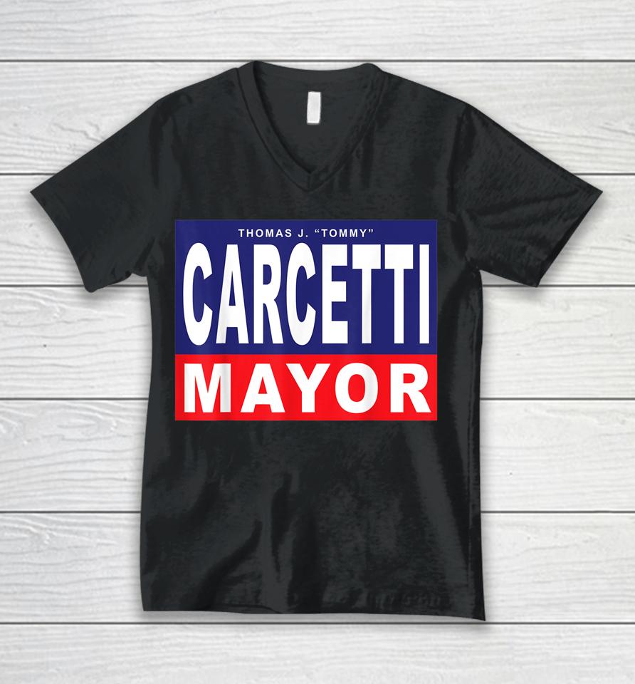 Carcetti For Mayor Unisex V-Neck T-Shirt